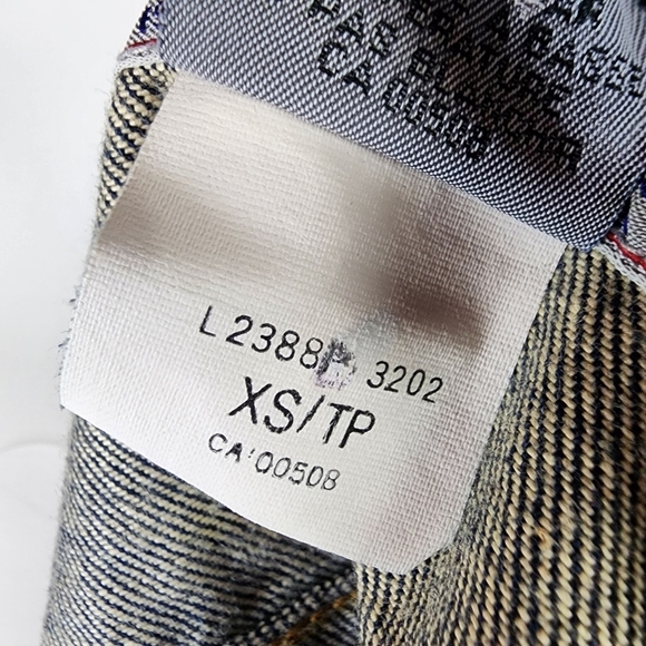 Silver Jeans  Button Front Denim Jacket Dark Wash Cotton Size XS Coastal Cowgirl - Picture 13 of 13